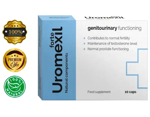 Produkta iepakojums Uromexil Forte